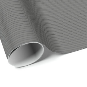 HAMbWG Wrapping Paper - Charcoal Pin Stripe