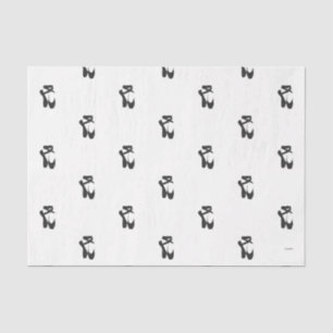 HAMbyWG - Ballerina Slippers in Grey Tissue Paper