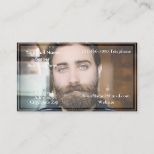 HAMbyWG - Barber or Any Business Photo Card