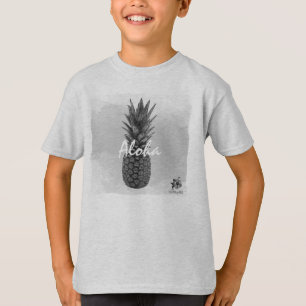 HAMbyWG - Boy's Vintage Look Hawaiin Pineapple T-Shirt