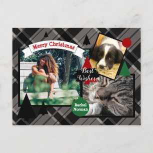 HAMbyWG Candy Cane Christmas Card