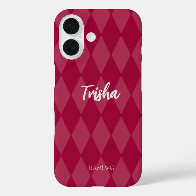 HAMbyWG  Cell Phone Case - Argyle (Back)
