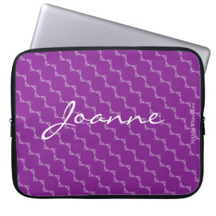 HAMbyWG - Circle Pattern in any colour Laptop Sleeve