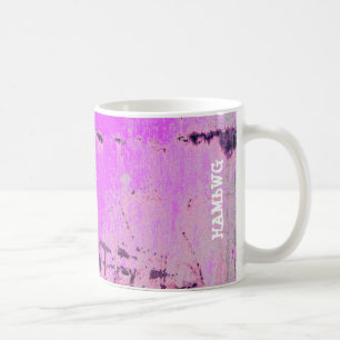 HAMbyWG - Coffee Mug - Pink Distressed