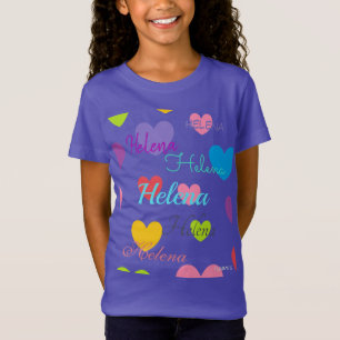 HAMbyWG - Colourful Name Shirt with Hearts