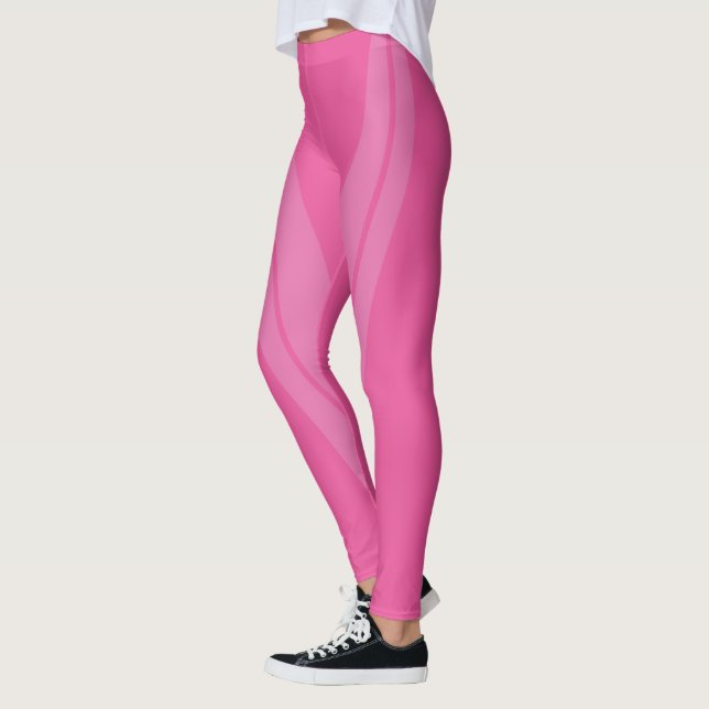 HAMbyWG - Compression Leggings - Bright Pink (Left)
