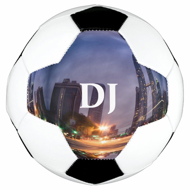 HAMbyWG - Custom Soccer Ball - City Reflection (Front)