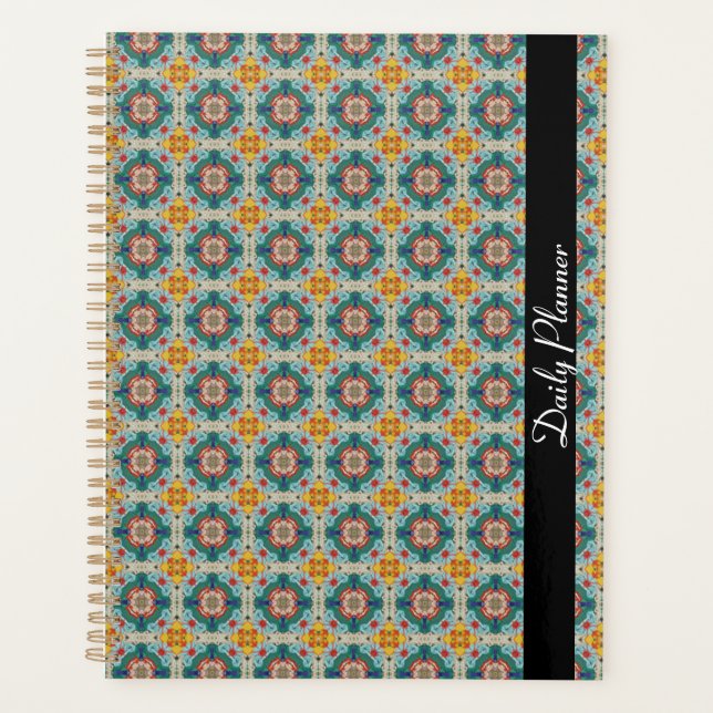 HAMbyWG - Daily Planner - Aqua Yellow Blue (Front)