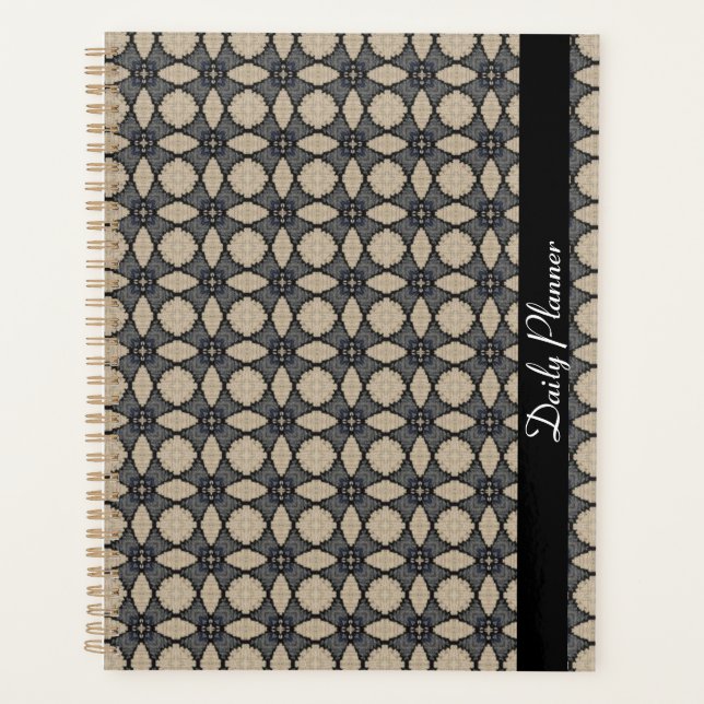 HAMbyWG - Daily Planner - Grey Pattern (Front)