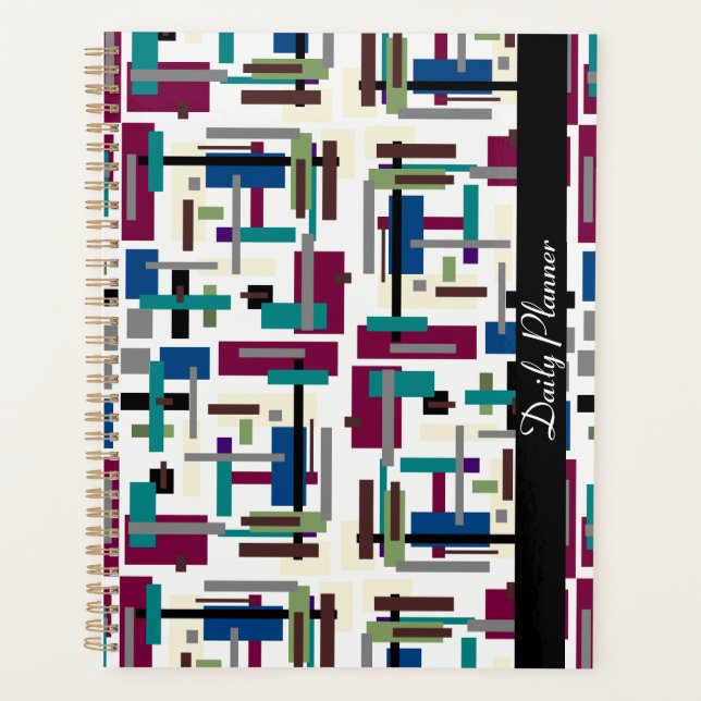 HAMbyWG - Daily Planner - Mixed Bar Graphics (Front)