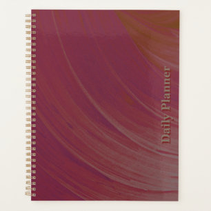 HAMbyWG - Daily Planner - Plum Apricotl Swirl