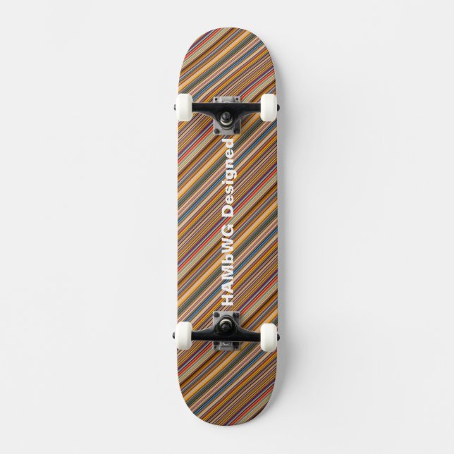 HAMbyWG Designed - Skateboard - Crayola (Front)