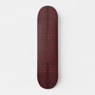HAMbyWG Designed - Skateboard - Crimson