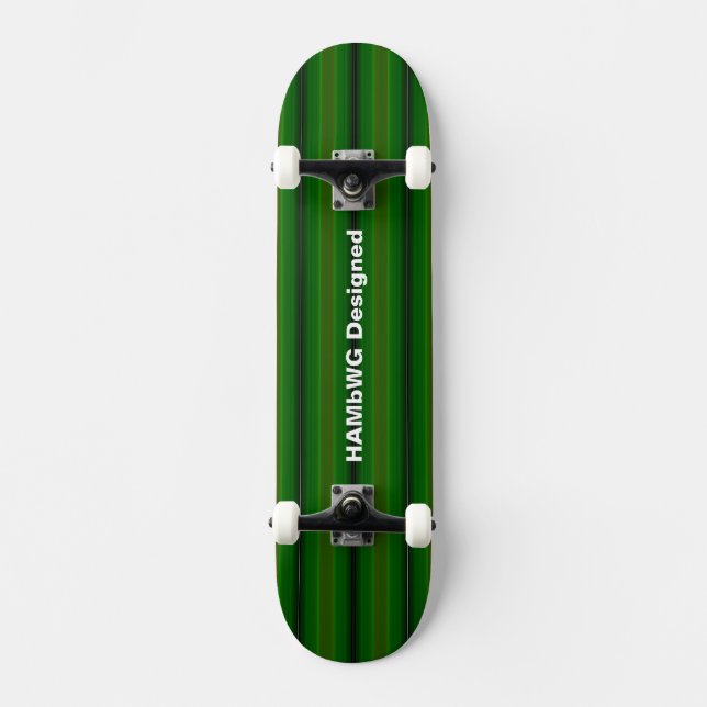 HAMbyWG Designed - Skateboard - Grass Green (Front)
