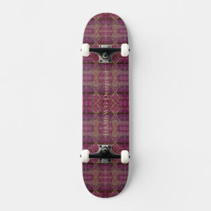 HAMbyWG Designed - Skateboard - Magenta Boho