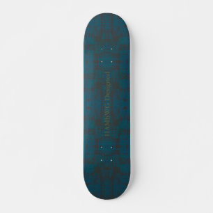 HAMbyWG Designed - Skateboard - Teal Distressed