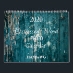 HAMbyWG Distressed Wood Photo Calendar<br><div class="desc">HAMbyWhiteGlove aka HAMbWG has provided awesome colourful backdrops featuring images of colourful & distressed wood,  for all your favourite photographs.    The Calendars are strong & durable to last the whole year,  with exceptional printing.  Enjoy & see you next year at HAMbyWhiteGlove.</div>