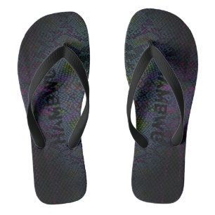 HAMbyWG - Flipp-Flops - Snake Dark Jandals