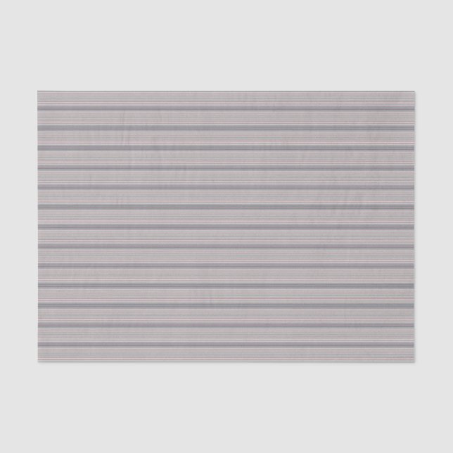 HAMbyWG - Gift Tissue - Grey w Red Fine Line Paper (Front)