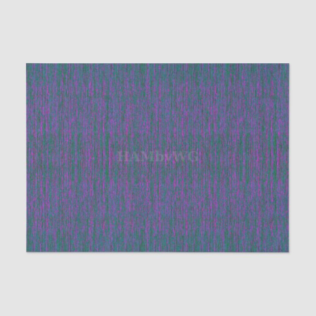 HAMbyWG - Gift Tissue - Violet Teal Mix Paper (Front)