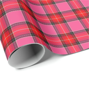 HAMbyWG - Gift Wrap - Pink Red Plaid