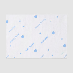 HAMbyWG Gift Wrap Tissue - Baby Boy Tissue Paper