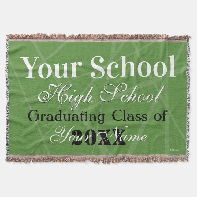 HAMbyWG - Graduating Class Throw Blanket (Front)