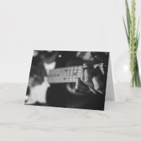 HAMbyWG - Greeting Card - Guitar Player
