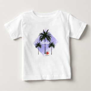 HAMbyWG Hawaiin Themed  Palm Trees toddler t-shirt