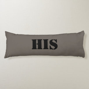 HAMbyWG - His & Hers Theme Body Cushion