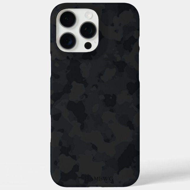 HAMbyWG  I pad  - Black Camouflage Case-Mate iPhone Case (Back)