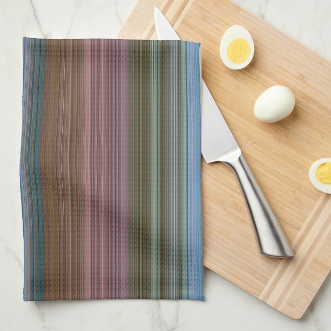 HAMbyWG - Kitchen Towel - Mixed Lines (Quarter Fold)