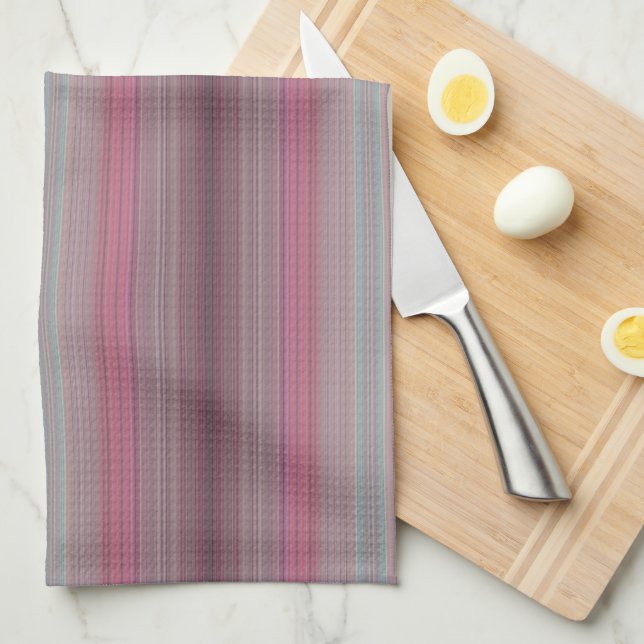 HAMbyWG - Kitchen Towel - Pink Gradient (Quarter Fold)