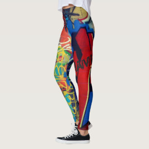 HAMbyWG - Leggings - Graffiti