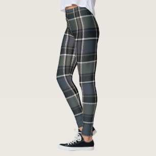 HAMbyWG - Leggings - Large Grey Plaid