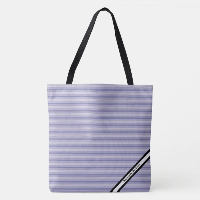 HAMbyWG - LG Tote Bag - Lavender Horizontal (Front)