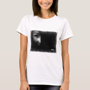 HAMbyWG  Long Sleeve T - Half Face Looks Drawn T-Shirt