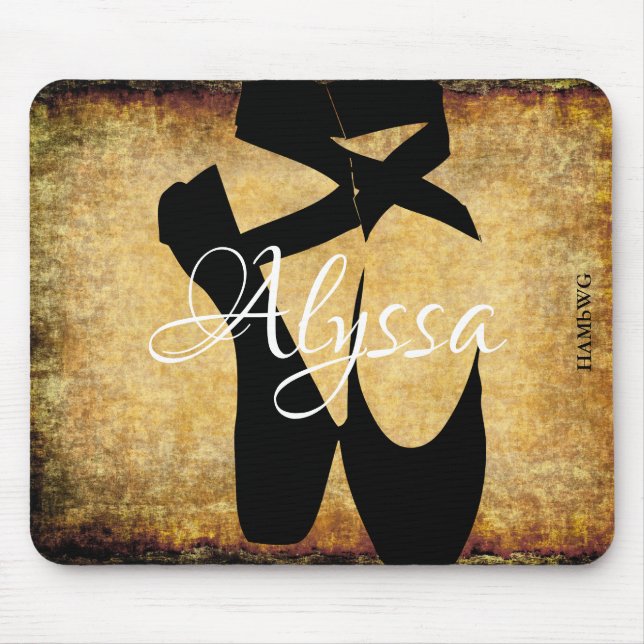 HAMbyWG - Mouse Pad  Ballet Slippers (Front)