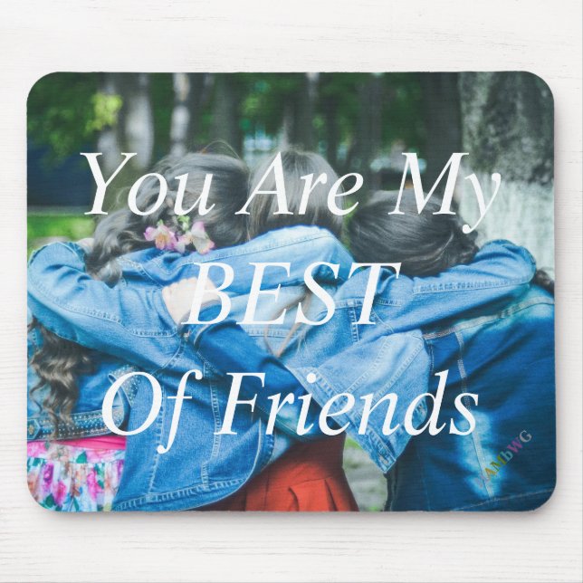 HAMbyWG - Mouse Pad - Best of Friends (Front)