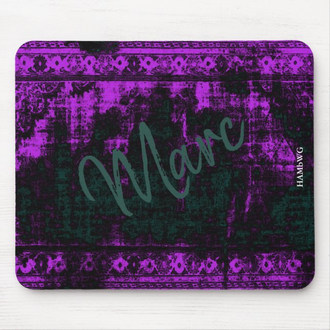 HAMbyWG - Mouse Pad - Distressed Graphic Persian (Front)