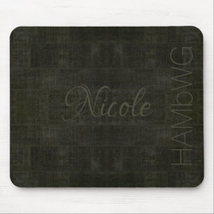 HAMbyWG - Mouse Pad - Distressed Olive