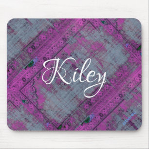 HAMbyWG - Mouse Pad - Distressed Persian - Pink