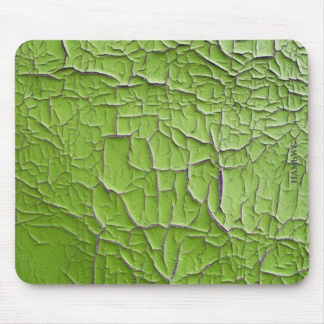 HAMbyWG - Mouse Pad - Graphic Colour - Lime Crackl (Front)