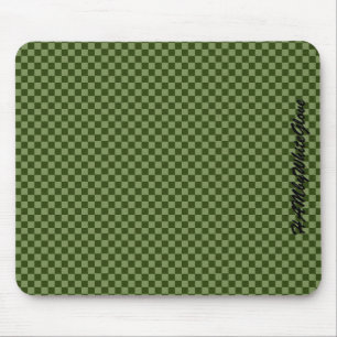 HAMbyWG - Mouse Pad - Green Chequered
