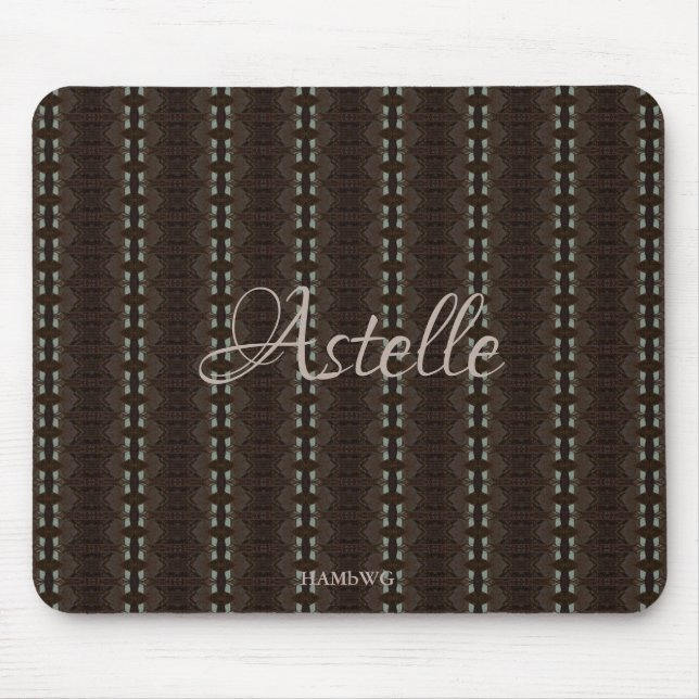 HAMbyWG - Mouse Pad -  Gypsy Brown (Front)