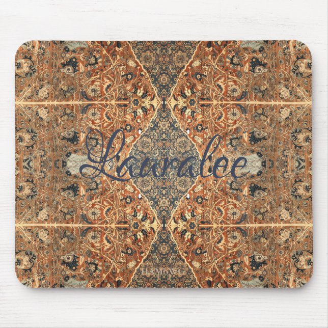HAMbyWG - Mouse Pad - Gypsy Ecru & Blue (Front)