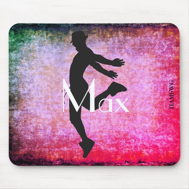 HAMbyWG - Mouse Pad  Male Dancer (Front)