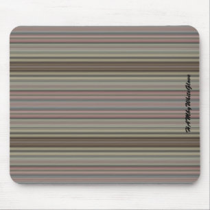 HAMbyWG - Mouse Pad - Mauve Stripes