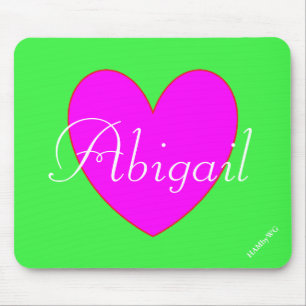 HAMbyWG - Mouse Pad - Neon Green Hot Pink