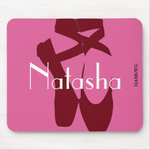 HAMbyWG - Mouse Pad  Red Ballet Slipper